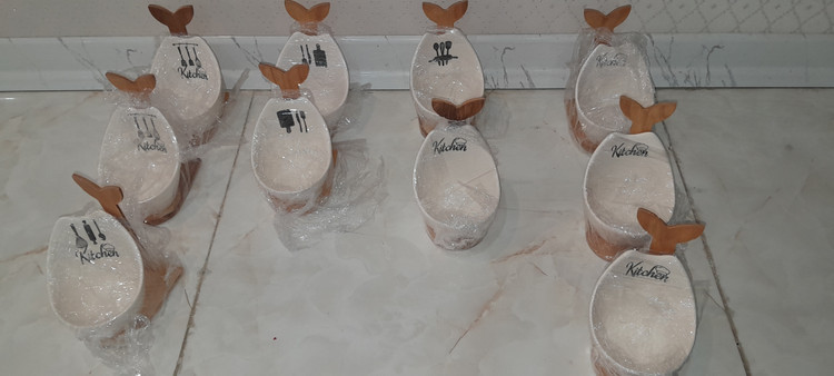 کنار گازی چوب سرامیک همراه استند اضافه